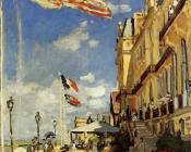 克劳德 莫奈 : Hotel des Roches Noires, Trouville